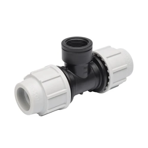 Plasson 20mm X 1/2" Tee with Female Offtake