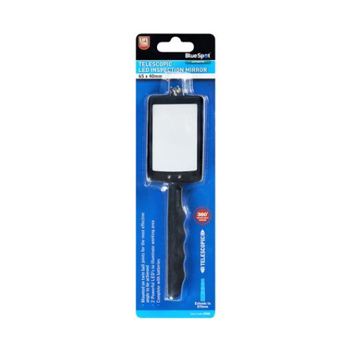 Blue Spot Tools Telescopic LED Inspection Mirror