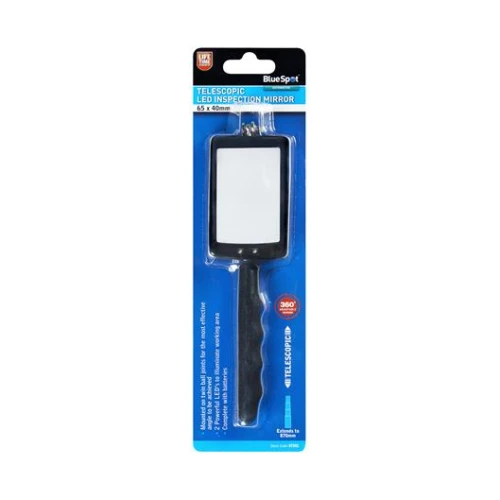 Blue Spot Tools Telescopic LED Inspection Mirror
