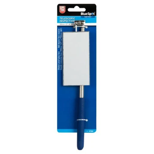 Blue Spot Tools 50mm (2") X 100mm (4") Telescopic Inspection Mirror
