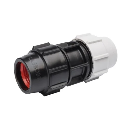 Plasson 25mm x 1/2" Metric to Imperial Slip Coupler