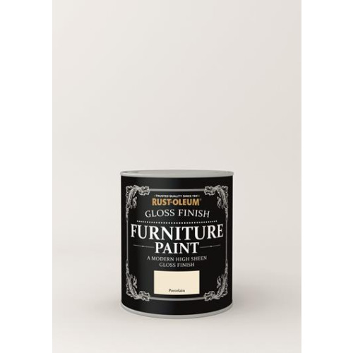 Rust-Oleum Gloss Furniture Paint Porcelain 750Ml