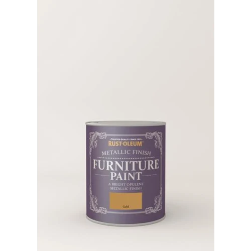 Rust-Oleum Metallic Furniture Paint Gold 125Ml