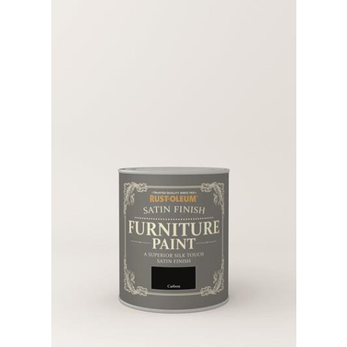 Rust-Oleum Satin Furniture Paint Carbon 125Ml