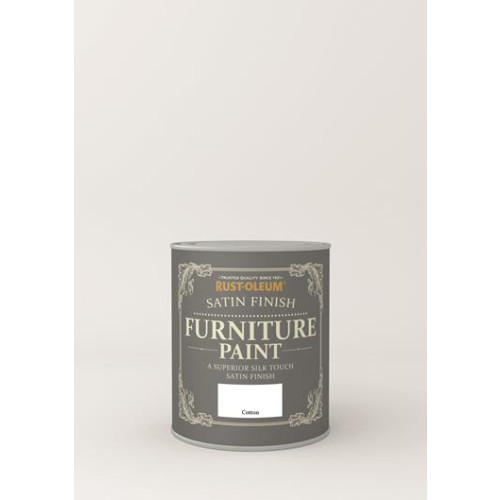 Rust-Oleum Satin Furniture Paint Cotton 750Ml