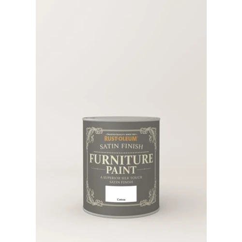 Rust-Oleum Satin Furniture Paint Cotton 750Ml