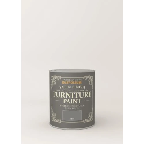 Rust-Oleum Satin Furniture Paint Slate 750Ml