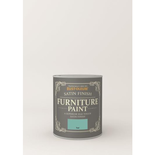 Rust-Oleum Satin Furniture Paint Teal 125Ml