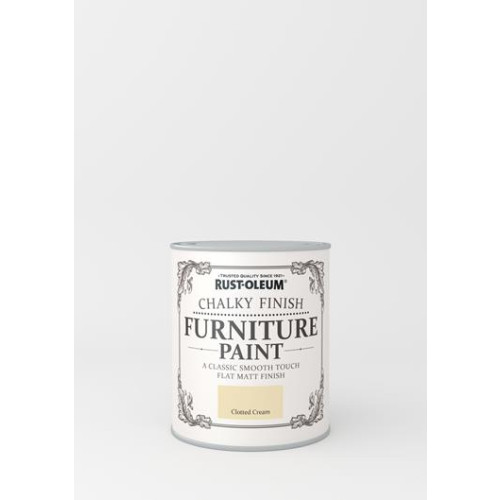 Rust-Oleum Chalky Furniture Paint Clotted Cream 125Ml