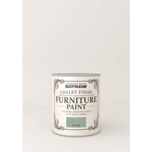 Rust-Oleum Chalky Furniture Paint Duck Egg 125Ml