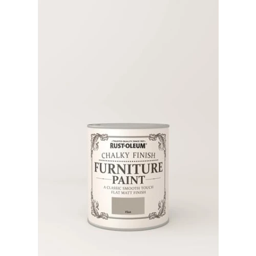 Rust-Oleum Chalky Furniture Paint Flint 750Ml