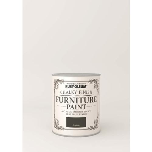 Rust-Oleum Chalky Furniture Paint Graphite 125Ml