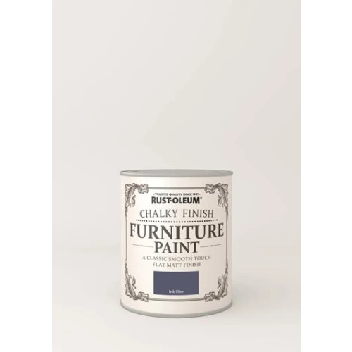 Rust-Oleum Chalky Furniture Paint Ink Blue 750Ml