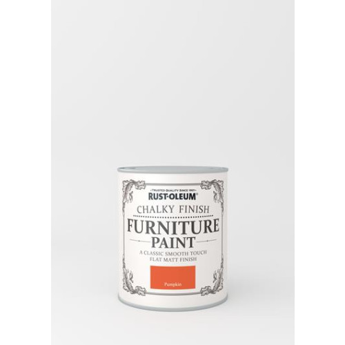 Rust-Oleum Chalky Furniture Paint Pumpkin 750Ml