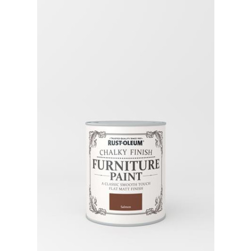 Rust-Oleum Chalky Furniture Paint Salmon 750Ml