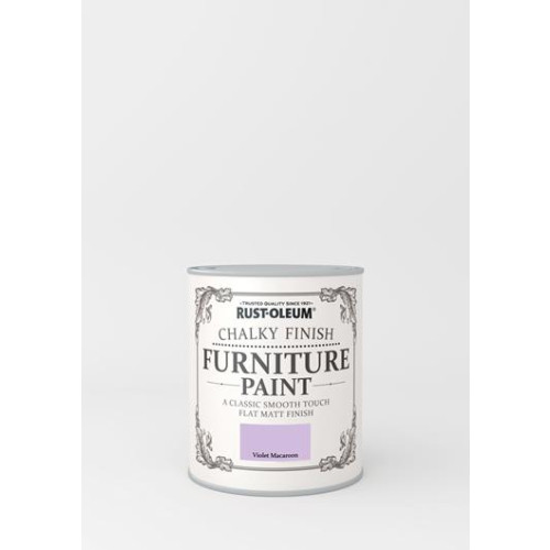 Rust-Oleum Chalky Furniture Paint Violet Macaroon 750Ml