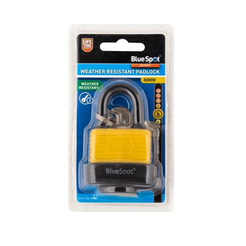 Blue Spot Tools 40mm Weather Resistant Padlock