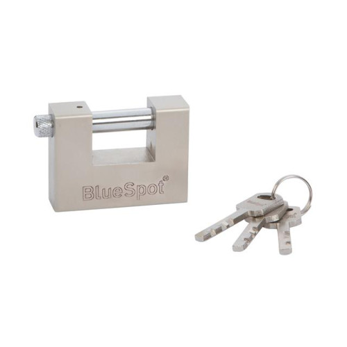 Blue Spot Tools 60mm Shutter "C" Type Block Padlock