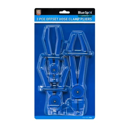 Blue Spot Tools 3 Pce Offset Flexible Hose Clamp Pliers