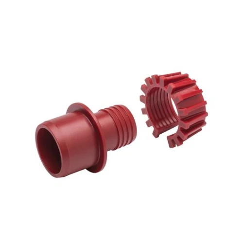 Plasson 20mm x 1/2" Normal Gauge Adaptor (Red)