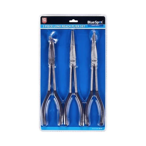 Blue Spot Tools 3 Pce Long Reach Plier Set