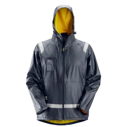 Rain Jacket PU Navy Size: L
