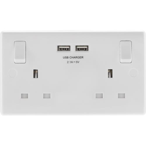 Double Socket & USB