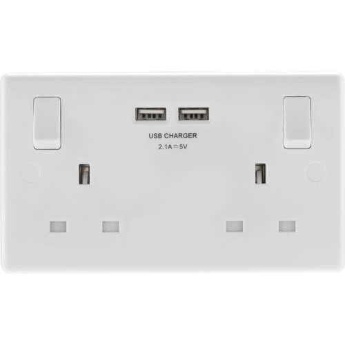 Double Socket & USB