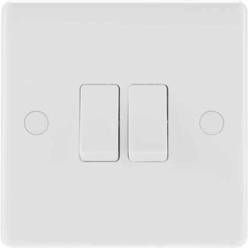 Light Switch 2 gang 2 way