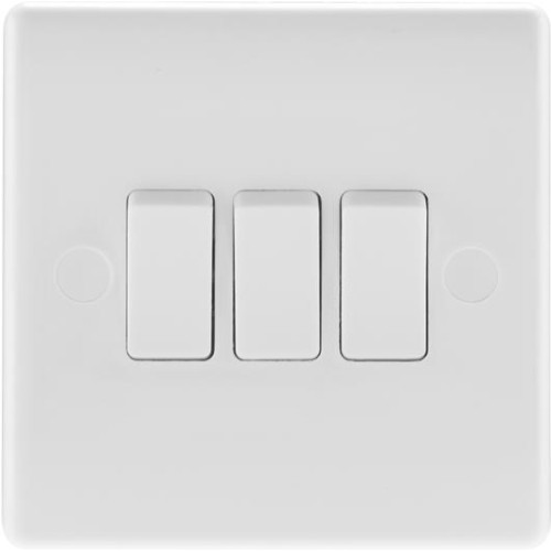 Light Switch 3 gang 2 way