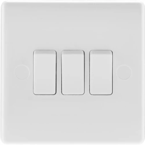 Light Switch 3 gang 2 way