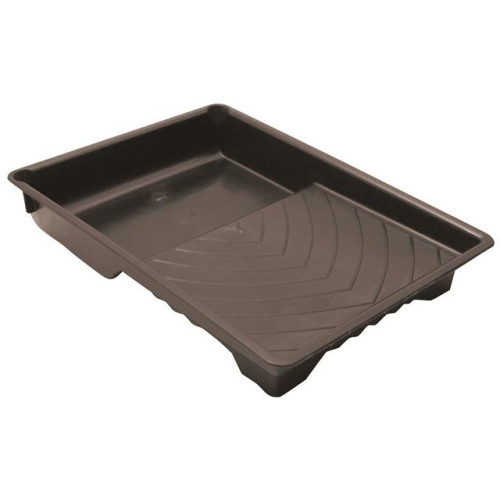 BLACK PLASTIC ROLLER TRAYS 225mm - 9" 