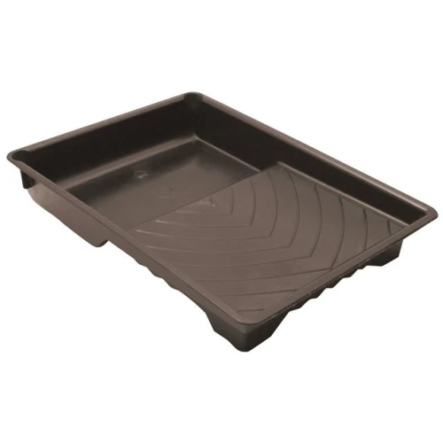 BLACK PLASTIC ROLLER TRAYS 225mm - 9" 