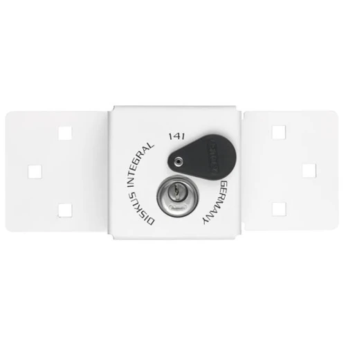 Integral Van Lock White 141/200 + 26/70 with 70mm Series 26 Diskus Padlock
