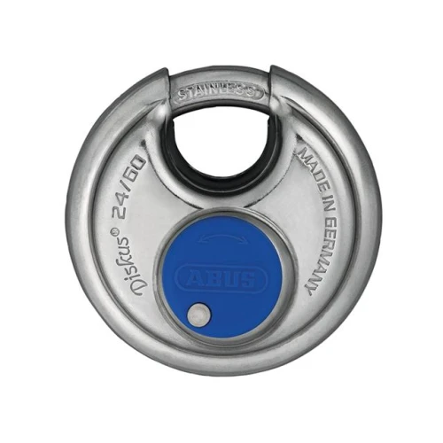 24IB/60 60mm Diskus Padlock Stainless Steel Keyed EE0036