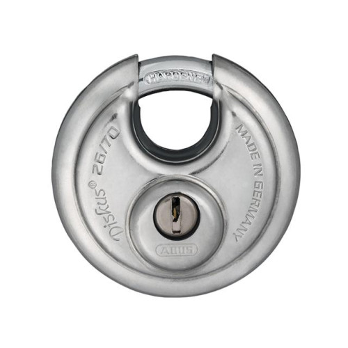 26/70 70mm Diskus Padlock Carded