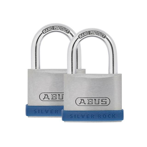 40mm Silver Rock⢠5 Padlock Twin Pack