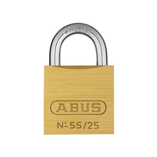 55/25 25mm Brass Padlock Carded