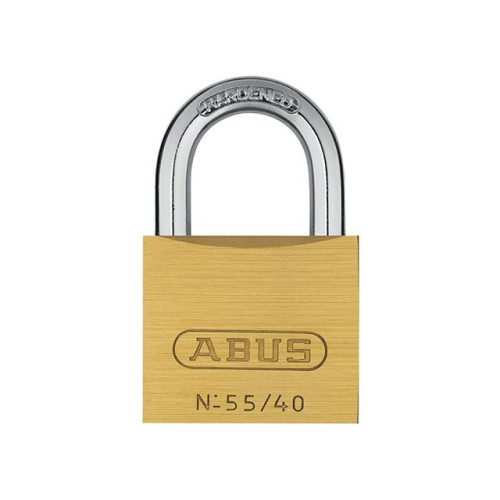 55/40 40mm Brass Padlock Carded