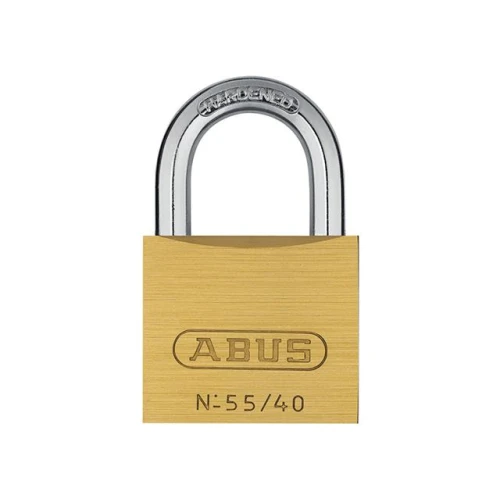 55/40 40mm Brass Padlock Carded