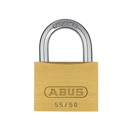 55/50 50mm Brass Padlock Carded