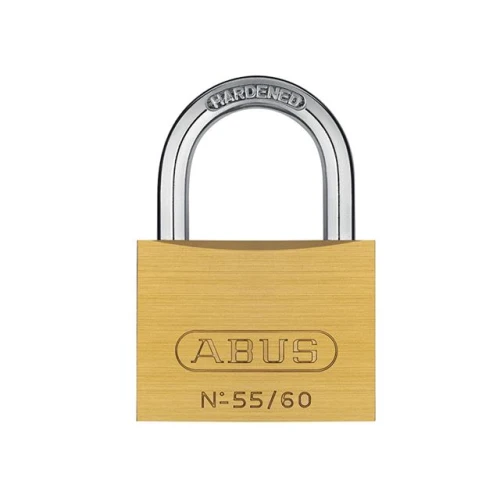 55/60 60mm Brass Padlock Carded