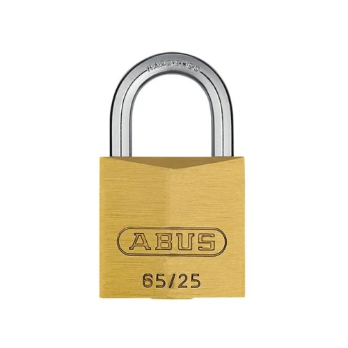 65/25 25mm Brass Padlock Carded