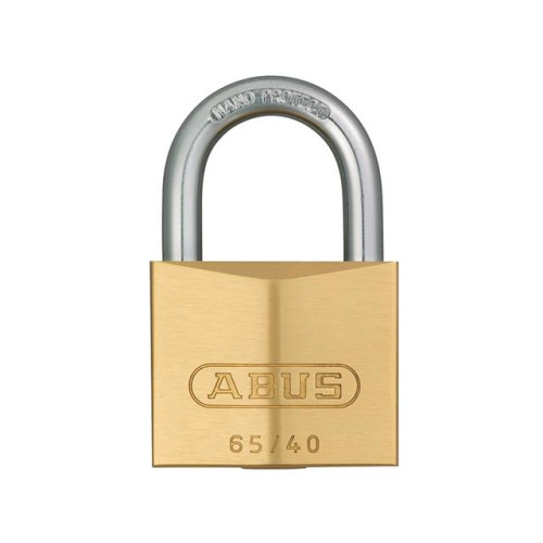 65/40 40mm Brass Padlock Carded