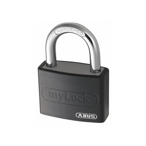 T65AL/40 40mm My Lock Aluminium Padlock Black Body 50036