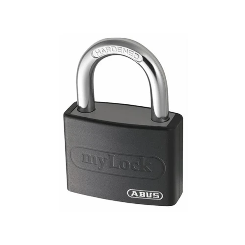 T65AL/40 40mm My Lock Aluminium Padlock Black Body 50036
