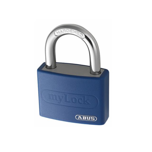 T65AL/40 40mm My Lock Aluminium Padlock Blue Body 50008