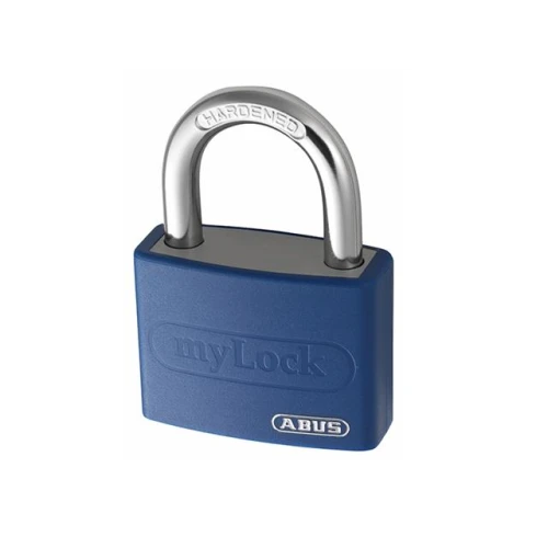 T65AL/40 40mm My Lock Aluminium Padlock Blue Body 50008