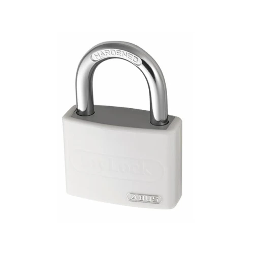 T65AL/40 40mm My Lock Aluminium Padlock White Body Keyed 6401