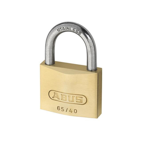65IB/30 30mm Brass Padlock Stainless Steel Shackle Keyed 6304